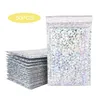 Sacs d'emballage en gros 50pcs Bubble Mailers Laser Silver Mailing Enveloppe Sac doublé Poly Mailer Self Seal Aluminizer Enveloppes Drop Deli Dhzlq