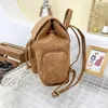 Borse da scuola Donna Moda Pu Zaino College Girl Borsa carina Confezione da donna Vintage Travel Brand Piccola borsa a tracolla Mochila Feminina in pelle nera