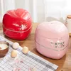 220V 1 8L 300w Heart-shaped Rice cooker 9hours insulation Stereo heating Aluminum alloy liner Smart appointment 1-3people use223O