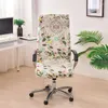 Chair Covers Bohemian Print Computer Cover Geometric Universal Office Non Slip Rotating Gaming Seat Case Study Room