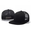 Ball Caps 2024 Style puste siatki Camo Baseball czarne hip -hopowe czapki męskie kobiety casquettes bboy gorras bones snapback solidny kapelusz