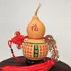 Decorative Figurines Natual Gourd With Pattern Cosplay Hulu Hulou Calabash Home Table Decor Chinese Pumpkin Decoration Ornament Gifts