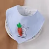 Saç Aksesuarları Karikatür Bebek Önlükleri Yumuşak Doğum Besleme Havlu Pamuklu Kumaşlar Kız Erkekler Bandana Bib Terkiva Burp