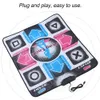 USB Wired Dance Mats Dancing Step Pad Foot Print Fitness Dancer filt Musikspel Mats Multifunktion Non-Slip Dance Equipment 240129