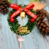 Cake Tools 50Pcs Christmas Topper Bell Grass Circle Tree Fruit Dessert Pastry Baking Decorations Supplies
