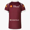 Harvey Norman QLD Maroons Maglia da uomo Rugby Training Canotta Maglietta corta Nome personalizzato e taglia numero S5XL 240130