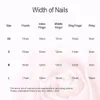 Handmade Korean Press on Nails Short Star Nails Hand Paint Girly Reusable Adhesive Acrylic False Nails Full Cover Nail Tips 240129