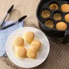 Ferramentas de cozimento 7 buracos airfryer molde de silicone pote muffin copo acessórios fritadeira bolo forno microondas moldes para pastelaria