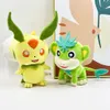 YORTOOB Lamball Cattiva Plush Toys Cute Monkeys and Green Leaf Elves Birthday Gift for Kids and Home Decorations