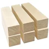 6pcs basswood corving blocks for wood legners hobby kit diy