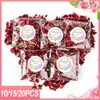 100g-200g Confettis de mariage de fleurs séchées naturelles Pétales de rose 100% biodégradables popper Mariage DIY Décoration de fête Pétale de rose 240124