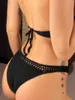 Dames Badmode S - XL 9 Kleuren Gehaakt Gebreid Bikinibroekje Zwembroek Dames Vrouwelijke Zwemmer Braziliaanse Tanga Slipje Ondergoed V4195