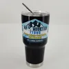 Wasserflaschen 30 Unzen Edelstahlflasche mit Strohhalm Thermosbecher Halten Sie Getränke kalt Isolierflaschen Tassen Kaffeetassen Auto