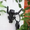 Ganchos criativo animal macaco decoração gancho parede pendurado varanda loja vintage chave rack casaco personalizado