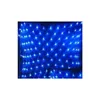 LED Strings 1.5Mx1.5M 100 LED Web Net Fée Noël Maison Jardin Lumière Rideau Lumières Lampes Drop Livraison Éclairage Vacances Dhdjr