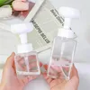 Liquid Soap Dispenser Foaming Flower Stamp Hand Pump Bottle Floral Foam Bubbler Handsoup Bathroom Trip Travel Storage Jar