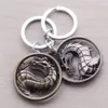 Keychains Lanyards Mortalkombat Empire Fighting Game Logo Necklace Keychain Drop Delivery Otbnf