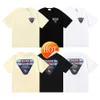 spring summer small crowd fashion commemorative double-yarn cotton casual short-sleeved T-shirt for men and women