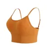 دبابات Camisoles Sexy Sefy Semficender Bra Top with Plestable Chest Pad - ملابس داخلية الملابس الداخلية للنساء للنساء