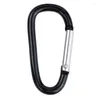 Nyckelringar Mini Carabiner Keychain Aluminium Alloy D-Ring Buckle Spring Snap Clip Hooks For Keys Outdoor Camping Tools