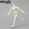 Original Piccodo P9 P10 Doll Body Svart Vit Movel Beable Ball Joint Dolls Lämpliga för GSC STO YMY 112 BJD HEAD 240129