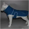 Kennels Pennen Huisdierjas Hond Herfst/Winter Doek Warme Wol Reflecterend Waterdicht P Stormjurk Voor Grote Honden Drop Delivery Huis Tuin S Otnqu