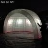 8mD (26ft) With blower wholesale Giant White DOME Tent Balloon Advertising Inflatable Igloo Booth Shelter Luna for Sports Event Tent