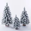 Dekoracje świąteczne 45/60 cm sztuczne drzewo Rok na drzwi domu ozdoby ścienne pamiątki sceny stacjonarne