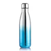 Bottiglie d'acqua Bottiglia d'acqua in acciaio inossidabile 17Oz Doppia parete Insated Cola Forma per bevande fredde e calde Bpa Metal Sports Drop Delivery Dhci3