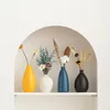 Вазы Kawaii Мини-ваза Гостиная Декор стола Скандинавский керамический стол с сушеными цветами Аксессуары для дома Художественная эстетика