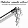 9 pçs conjunto de chave de fenda com ferramenta de manutenção manual magnética multifuncional cruz reta 240123