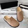 Womens Suede Quilted Slippers Flat Shoe Flip Flops Slides Comfortable Shoes Outdoor Casual Shoes
