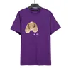 SS Nieuwe Tees Cuthead Bear Print Korte mouwen Heren T-shirts Trui Letter Los Vrije tijd Sport Heren T-shirt Halve mouwen Topkleding