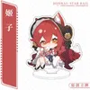 Sleutelhangers Game Honkai: Star Rail Anime Figuren Imbibitor E Cosplay Acryl Stands Himeko Kafka Karakter Model Plaat Bureau Decor