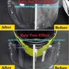 オートバイヘルメット3スタイルクリアヘルメットレンズフォグ耐性ステッカー安全ドライビングアクセサリー用の耐火性雨プルーフフィルム
