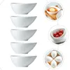 Plates 5 Pcs Water Drop Seasoning Dish Appetizer Serving Pot Delicate Soy Sauce Bowl Pickle Storage White Small Exquisite