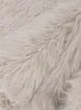 Faux Fur Short Coat Women Plush Warm Furry Long Sleeve Loose V-neek Female Outwear Autumn Winter Street Lady Overcoat 240124