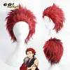 Fontes de festa conjunto estrelas peruca cosplay es akatsuki kanzaki souma roxo rabo de cavalo kiryu kuro hasumi keito vermelho verde cabelo curto