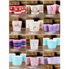 Cupcake Mini Paper Paper Cupcake Cups Cake Cake Food Grade White Paperboard High-Termature 50 Pack Drop Dropress Home Garden Kitc Dhn24