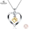 Pendants Eudora 925 argent sterling mignon pour animaux de compagnie chat chat