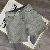 Mäns shorts designer designer mens shorts den senaste sommar denim högkvalitativ jacquard material design rak version av lyxiga casual män gho8 a0um