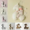 Född babypografi Props Auxiliary Prop Pillows Infant Po Accessories 100 Days Shooting 240127