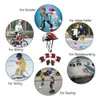7pcs Kids Bisiklet Kask Pad Seti Dirsek Diz Bilek Pedleri Koruyucu Dişli Kaykay Silindiri Bisiklet Scooter Sports 240131