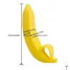 Outras ferramentas de cuidados com a pele Nxy Vibradores Disfarce Banana Vibrador Vibrador para Mulheres Realista Enorme Pênis G Spot Stimator Feminino Masturbação Dhksf