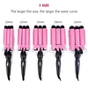 Hair Curling Iron Ceramic Professional Triple Barrel Hair Curler Egg Roll Hair Styling Tools Hair Styler Wand Curler Irons 240118