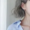 dangle earrings feminine personality汎用性のあるヒップスターシルバーシャイニースター小さなかわいいファッションアクセサリーギフト