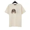 SS Nieuwe Tees Cuthead Bear Print Korte mouwen Heren T-shirts Trui Letter Los Vrije tijd Sport Heren T-shirt Halve mouwen Topkleding