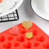 Bakgereedschappen SILIKOLOVE Mini Hart Gummy Snoepvorm Siliconen Chocoladevormen Valentijn Zoetwaren Jelly Bakkerij Accessoires