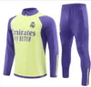 2023 2024 2025 Real Madrids Trailsuit Yarı Zip Eğitim Takım Vini Jr Bellingham 24/25 Erkek ve Çocuk Futbol Kiti Madrides Camavinga Modric Chandal Futbol Survetement