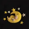 urodzony Pography Redphade Wool Feil Star Moon DIY Baby Biżuteria Domowa imprezę domową 5pcsset 240127